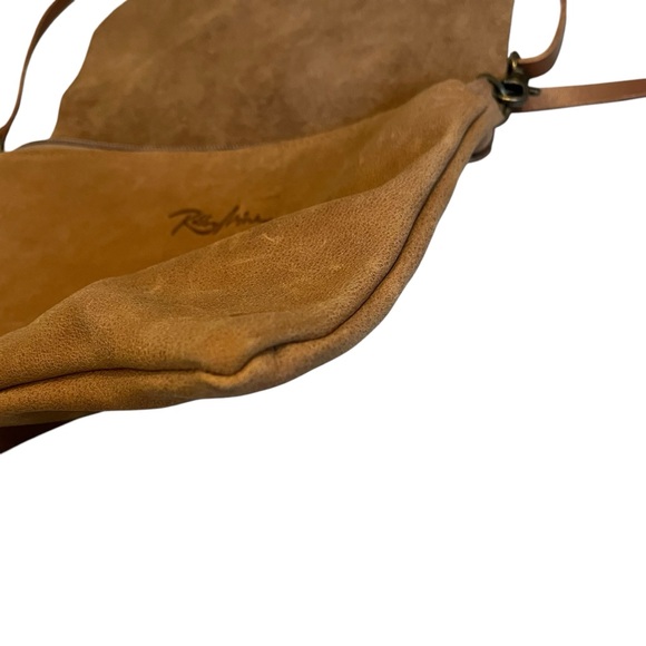 Rossymina Soft Tan Leather Flap Bag - Picture 12 of 16